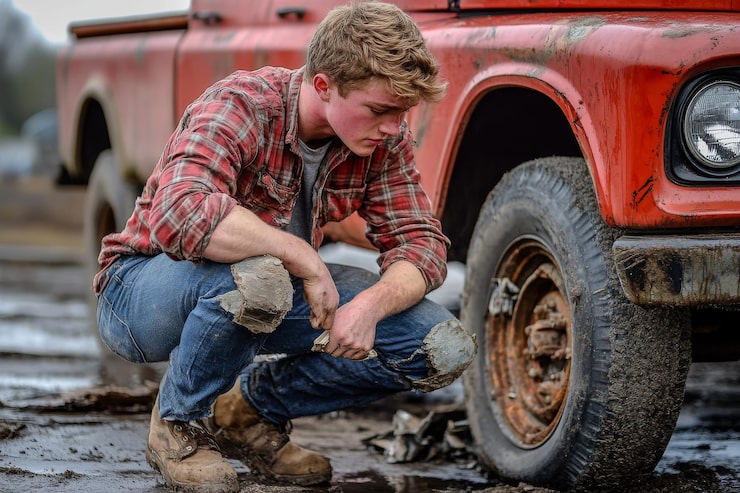 A dumb genius win showing a leaky pipe plugged with a sock and super glue. A dumb genius win showing a leaky pipe plugged with a sock and super glue.