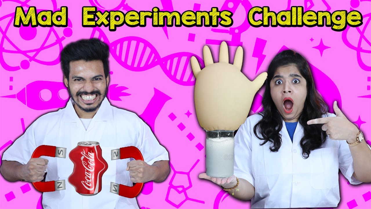 Mad Science Experiments Challenge | Hungry Birds