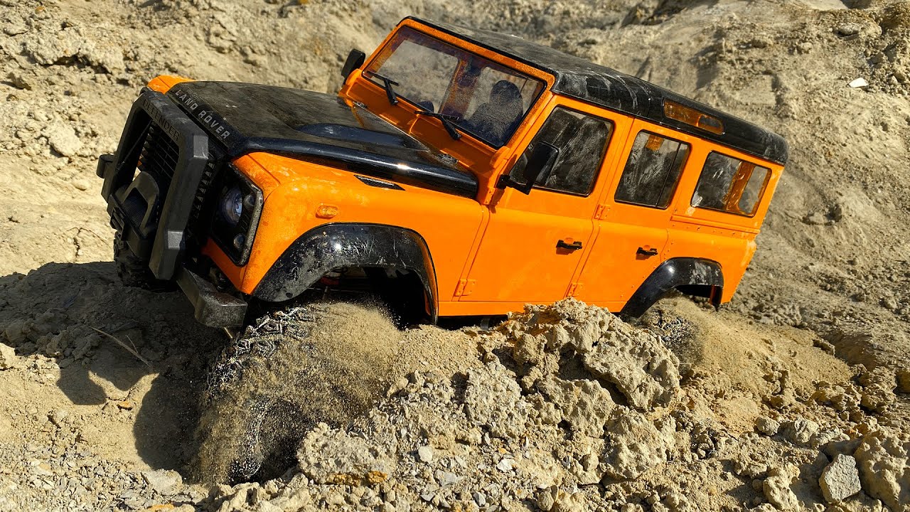 Mountain Racing Land Rover RC Car Test Drive