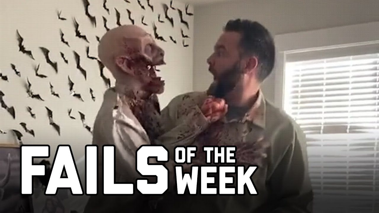 Boo! Spooky Zombie! Fails Of The Week (N...