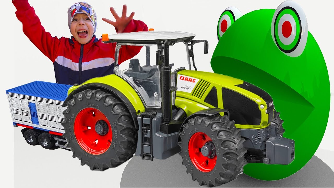 Kids PRETEND PLAY with Cars and PAC MAN in real life Ride on Power Wheels Toys